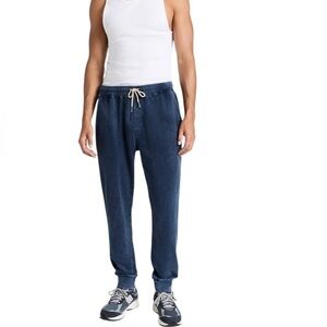 NWT Fair Harbor The Saltaire Sweatpants Size Small Navy French Terry Joggers
